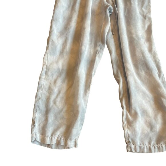 Cloth & Stone Anthropologie Blue Tie Dye Jumpsuit High Neck Sleeveless Small - Picture 4 of 10